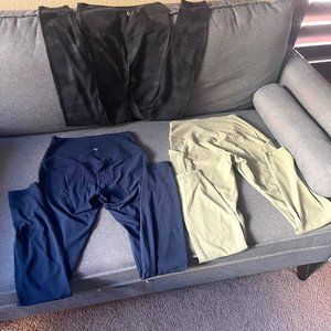 3 pairs of Lululemon Align high rise leggings size 6